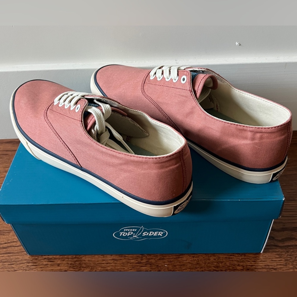 Sperry x BEAMS PLUS Nylon CVO Top-sider Sneakers | Red | Men’s 10 - Picture 2 of 6